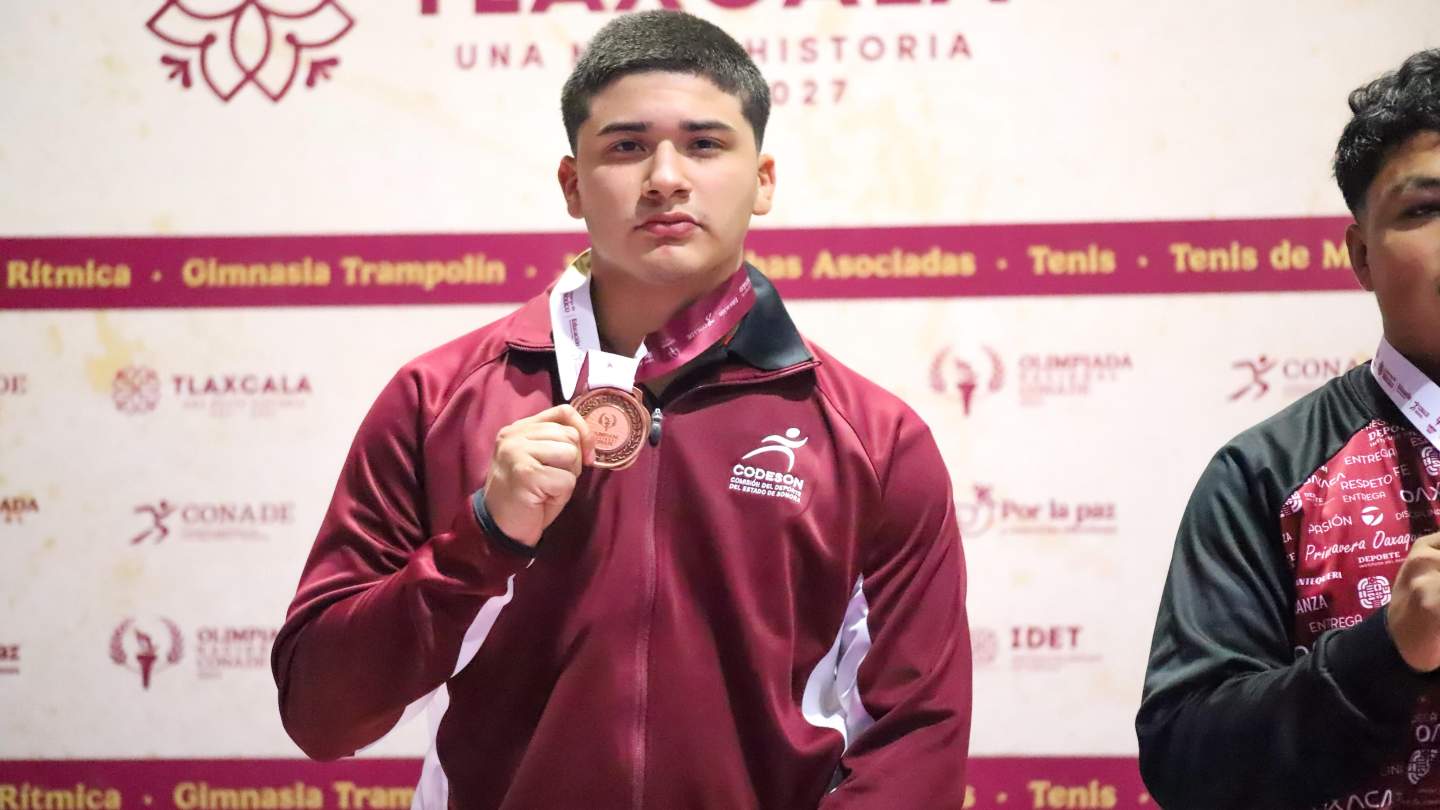 INICIA SONORA CON 4 BRONCES EN ESTILO LIBRE DE LA OLIMPIADA NACIONAL DE LUCHAS 